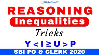 Inequalities in Reasoning Tricks For SBI PO , SBI CLERK, IBPS & SSC CGL 2020 [In Hindi]
