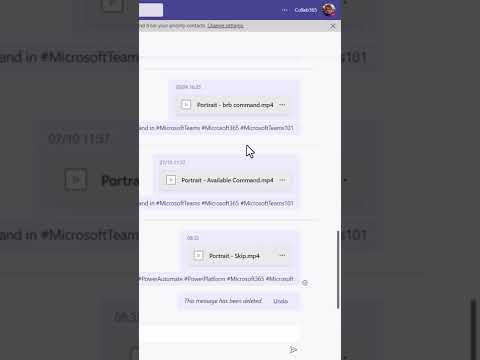 Cómo eliminar un mensaje en #MicrosoftTeams #Microsoft365 #MicrosoftTeams101