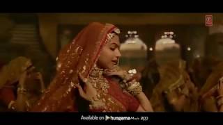 Padmavati: ghoomer song | deepika padukone | ranveer Singh | shahid kapoor | new video