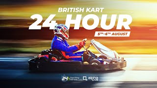 British Kart 24 Hours | 2023 | Teesside Autodrome | Live Stream