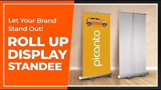 Roll Up Standee | Retractable Banner Stand