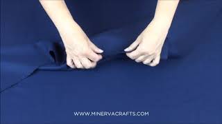 Wool Viscose Coating Fabric Navy Blue