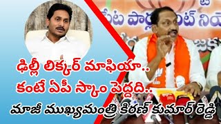 రాష్ట్రంలో వైసిపి అరాచక అరచకపాలన//Kiran Kumar Reddy fire in Jagan Reddy chittoor