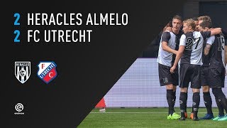 Heracles Almelo - FC Utrecht 2-2 | 29-04-2018 | Samenvatting