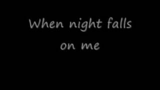 Evanescence October lyrics