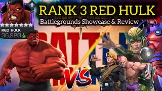 RANK 3 RED HULK SHOWCASE! WHY IS THIS CHAMP IN THE TITAN 🗿MCOC