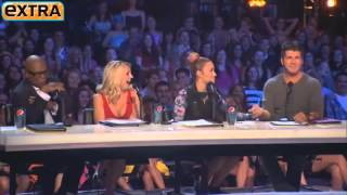 Demi Lovato Spits Mints Onto Simon Cowell's Hand 'The X Factor USA' Sneak Peek