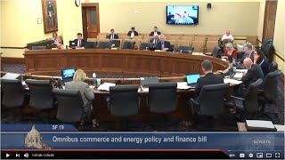 Four Budget Bills Approved by Senate Finance Committee