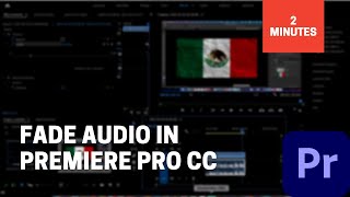 How to Fade Audio using Keyframes - Premiere Pro CC
