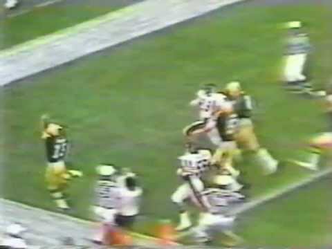 Chester Marcol Touchdown Packers Bears September 7, 1980 - YouTube