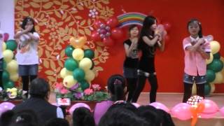 20131227聖誕節才藝表演06 104級五甲開場舞劇 舞蹈Roly Poly+戲劇