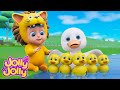 🦆🦆🦆Five little ducks, Toodly doodly doo + More | Jolly Jolly - Learn and Play - Nursery Rhymes