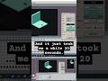 Isometric Pixel Art Trick #aseprite #pixelart #tutorial #tips #tipsandtricks #animation #indiegame