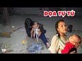 Toang Rồi BÉ LÚA NÔN không ngừng nghỉ. Chị Chúa Doạ Tự tử dán khắp bếp. Sợ quá