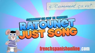 Ratounet sings ça va song in French