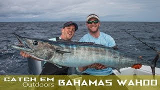 High Speed Trolling Wahoo Fishing Bahamas HD