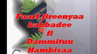 Faarfannaa Far. Jireenyaa Kabbadee fi Dammituu Hambisaa