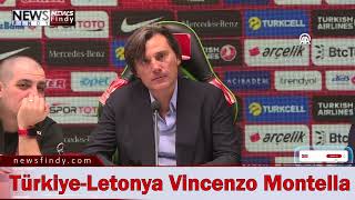 Türkiye 4  Letonya 0 Milli Maçın Ardından  Vincenzo Montella #millimaç #maçsonuç #vincenzomontella