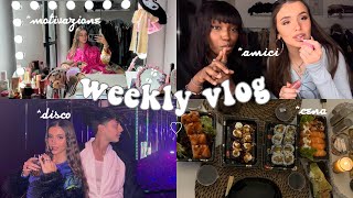 Weekly Vlog | consigli, amici, serate