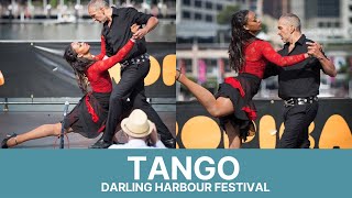 Tango at the Darling Harbour Festival | Sarah Louis-Jean and Fabio Robles