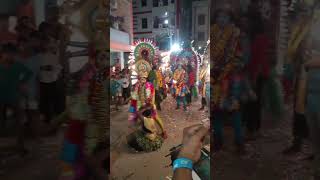 Ganesh visarjan dance with kantara #ganpatibappamorya #ganesh #ganesha #ganpati #shorts