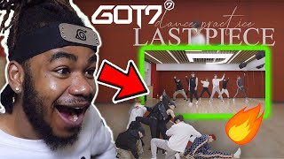 GOT7 "LAST PIECE" Dance Practice REACTION! (Got7 Reaction) (Got7 Breath Reaction)