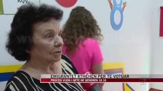 Emigrantët kthehen për të votuar - News, Lajme - Vizion Plus