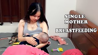 My Morning Routine REVEALED: Breastfeeding \u0026 Playing with My Baby!