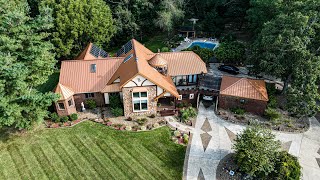 For Sale: Outstanding, Custom, English Tudor on 3 +/- Acres