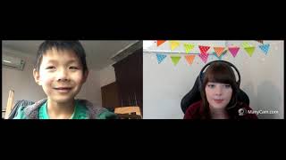 How to teach kids online english using ZOOM? - Peggy demo lesson 3