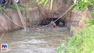 കാര്‍ കനാലില്‍ വീണു; മൂന്നു പേരെ രക്ഷിച്ചു; നാല്പേരെ പുറത്തെടുക്കാന്‍ ശ്രമം|Adoor|Car Accident