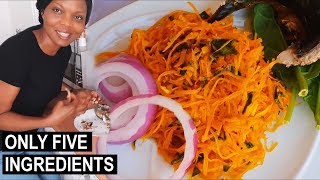 Cook With Me: 5-Ingredient Nigerian Abacha | Flo Chinyere