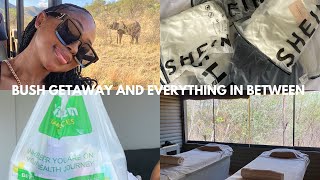 VLOG- Shein haul| Salon visits| Bush getaway to Pilanesberg National Park \u0026 everything in between