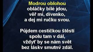 Karaoke klip Ten večer májový - lidová