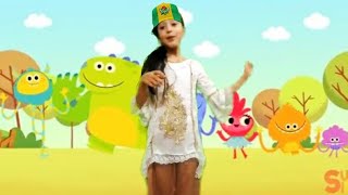 Red yellow green blue | Nursery rhymes for kids | Super simple song | English song for kids