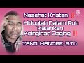 Hiduplah Dalam ROH, Kalahkan Keinginan DAGING‼️Nasehat Kristen Oleh Pdt. YANDI MANOBE, S.Th