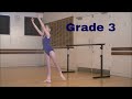 Grade 3 Ballet RAD, Transfer of weight, Centre, 9 years