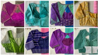 Best 50😍🥳||Boat Neck Designs||Blouse Design New Model||Blauj Dizain||Blouse Designs For Silk Saree♥️