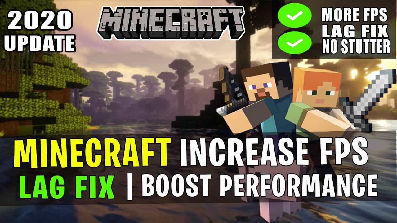 рџ Minecraft 2020 Increase Your Fps And Fix Lag On Low End Pc Minecraft