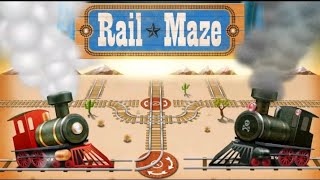 Rail Maze - Labyrinth - (Level 1-10) Walkthrough#1