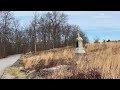 gettysburg s 124th new york infantry regimental monument and colonel augustus van horne ellis.