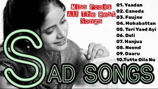 Dard E Dil ll Miss Pooja Sad Songs ll All Old Sad Hit Punjabi Songs Collection ll Miss Pooja Songs