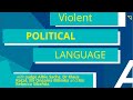 #TheMidpointSA presents: Violent political language - an attack on the nation? #TheMidpointSA