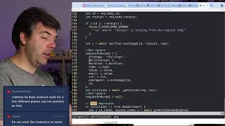 Live Coding at Work (Node.js) #33: Refactoring Some Auth stuff...