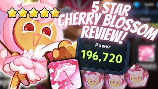 HUGE Potential UNLOCKED! 5* Cherry Blossom Cookie Review! | Cookie Run Kingdom