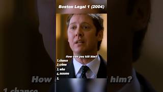 Boston Legal Season 1 (2004) | Alan Shore’s Hopeless Fight Against the Death Machine ⚖️💀