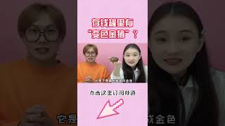 存钱罐里有“变色金猪”？#寻宝【桂圆子手作坊】