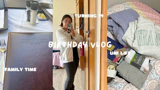 UNI DIARIES S1EP3 | Birthday Vlog: officially my last year being a teenager