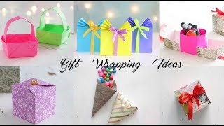 6 DIY Gift Wrapping Ideas | Paper Craft | Ventunoart