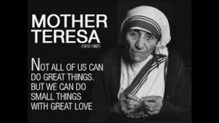 Mother Teresa Digital story